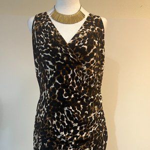 Ralph Lauren Leopard Print Dress - 14
